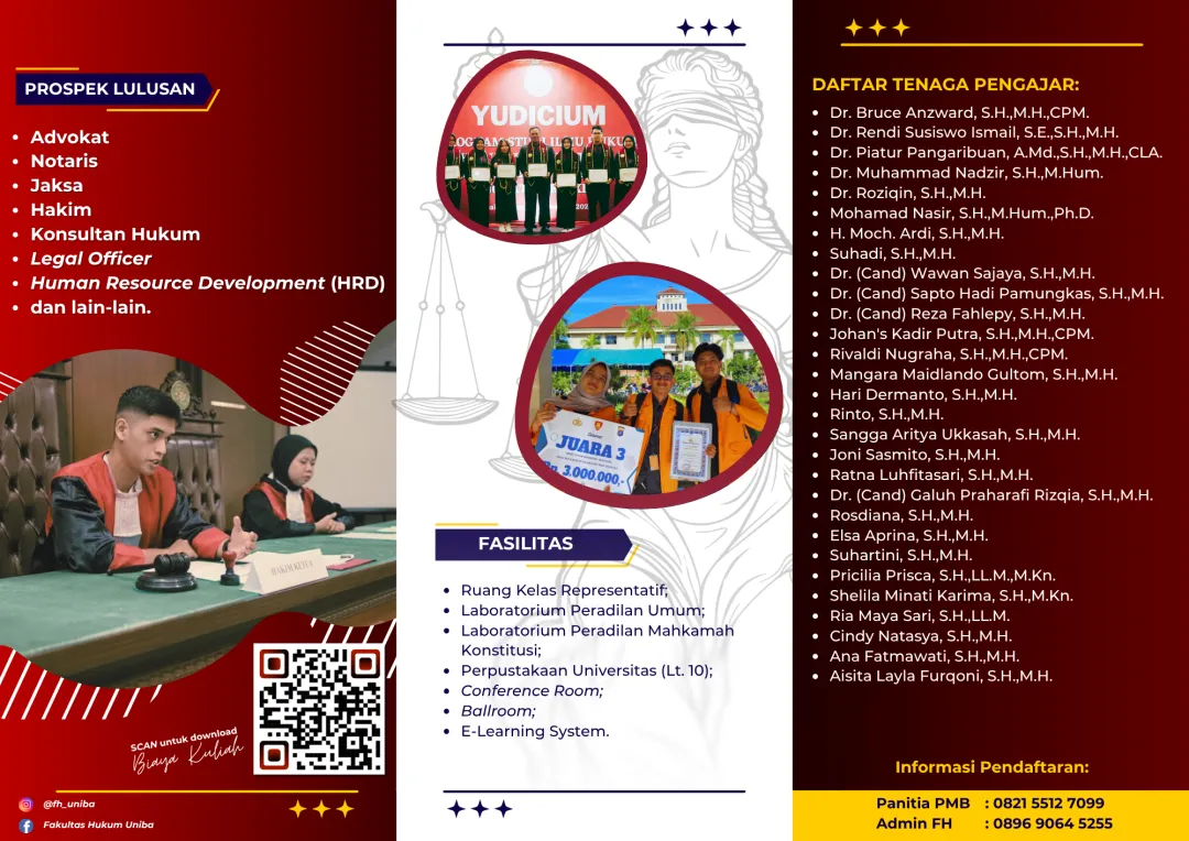 BROSUR PMB FAKULTAS HUKUM